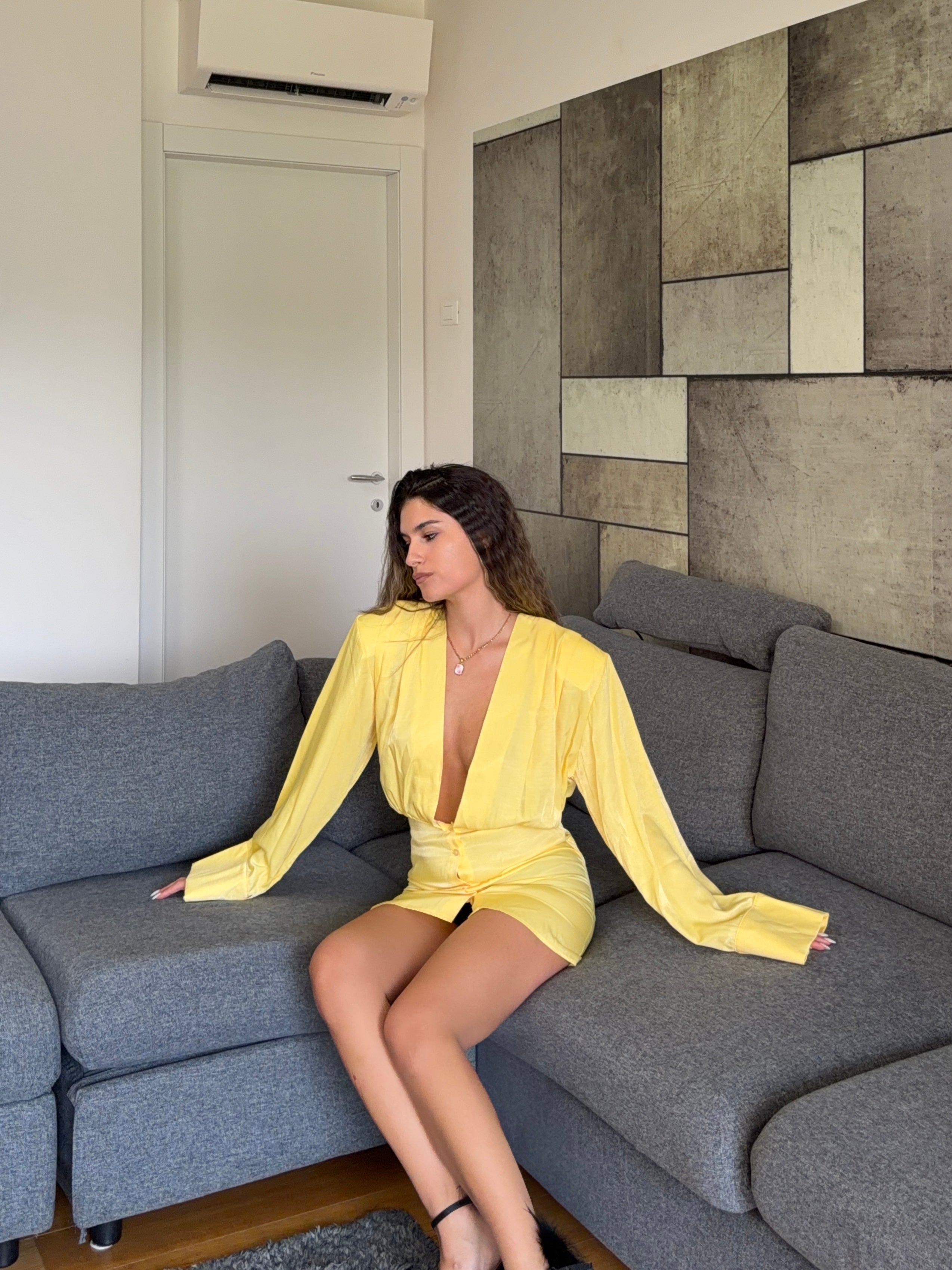 Abito Dea - Yellow