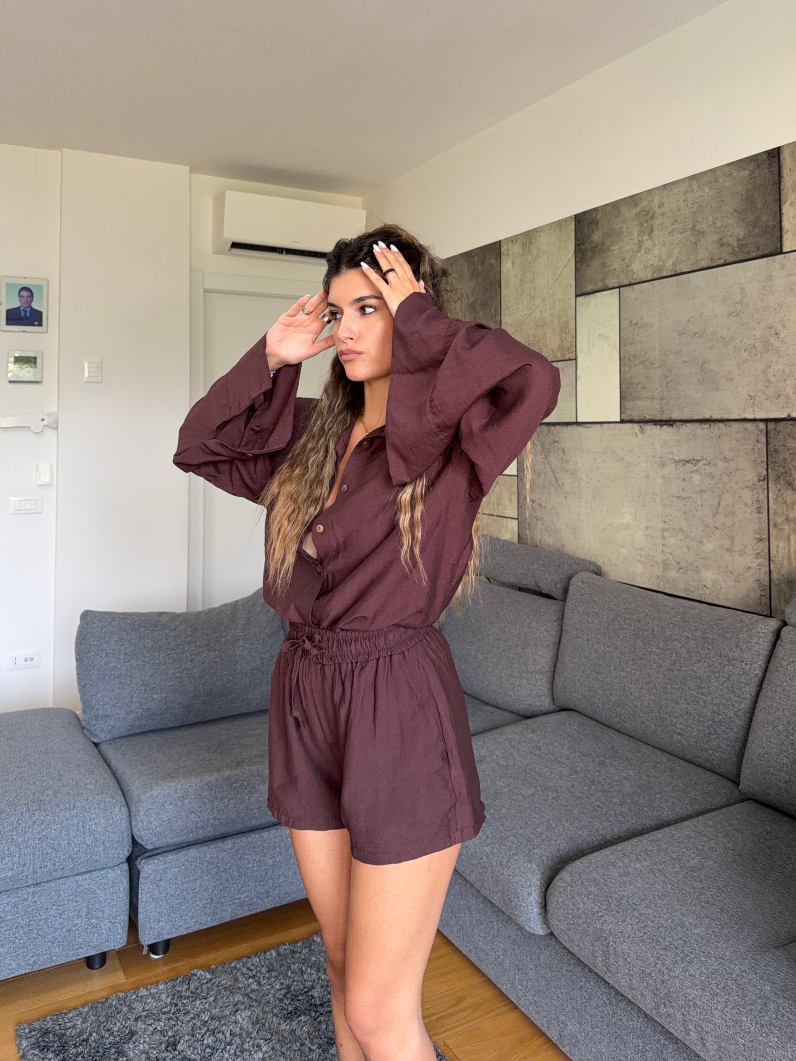 Coordinato Ambra - Brown